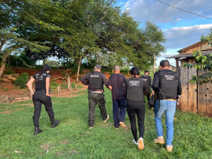 Em Mundo Novo, Polícia Civil do Mato Grosso do Sul e Polícia Civil do Paraná prendem autor de múltiplos estupros praticados no Paraná