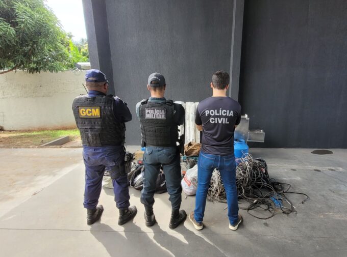 Forças policiais prendem comerciante por receptação em Campo Grande