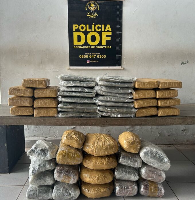 Mulheres são presas pelo DOF com maconha e skunk que seriam entregues em Campo Grande