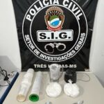 Polícia Civil apreende 2kg de cocaína e prende homem em flagrante em Três Lagoas