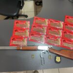 Polícia Civil apreende arma de fogo e munições após cumprimento de mandado de busca e apreensão em Coxim