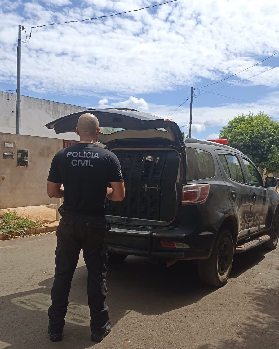 Polícia Civil efetua prisão em flagrante por violência doméstica em Aparecida do Taboado
