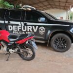 Polícia Civil identifica e indicia dois indivíduos por roubo e recupera motocicleta subtraída em Campo Grande
