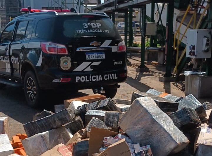 Polícia Civil incinera duas toneladas de drogas apreendidas em operações contra o tráfico em Três Lagoas