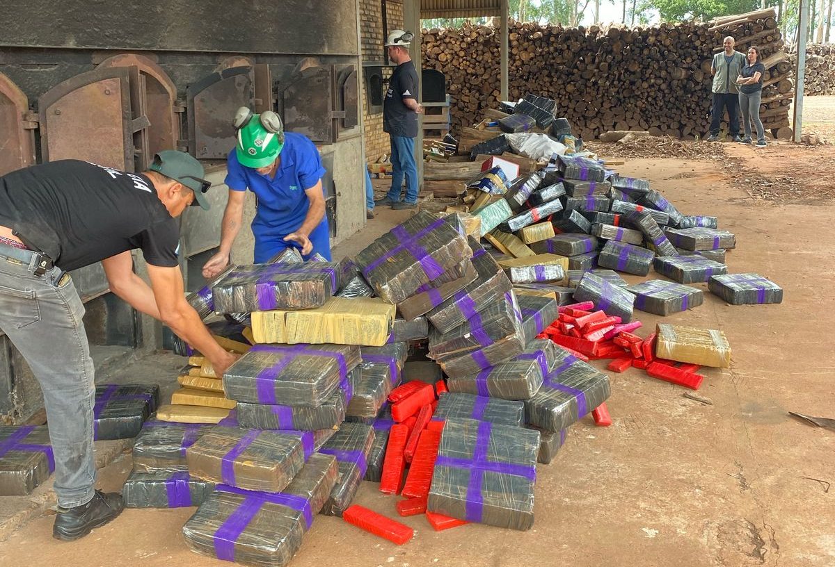 Polícia Civil incinera mais de 3 toneladas de drogas em Mundo Novo