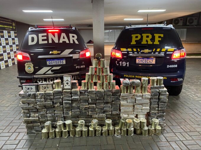 Polícia Civil intercepta e apreende grande carga de cocaína e haxixe em Dourados