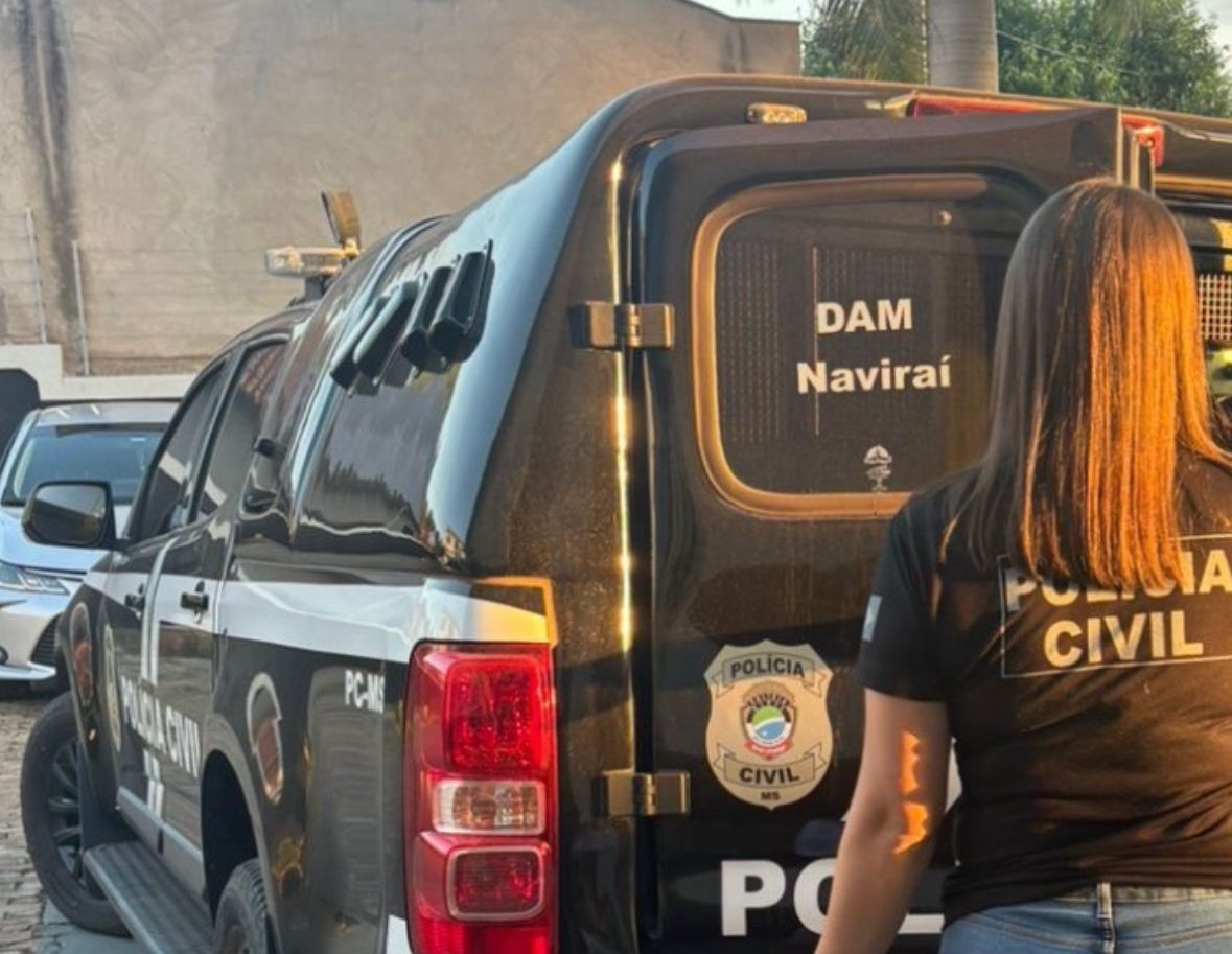 Polícia Civil prende condenado a mais de 14 anos de prisão pelo estupro da enteada em Naviraí