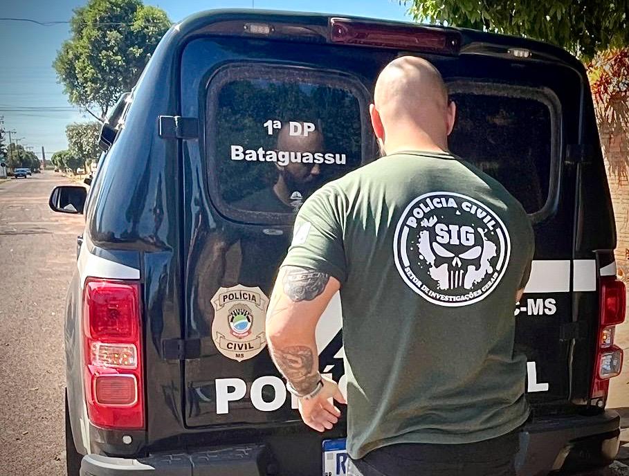 Polícia Civil prende condenado por estupro de vulnerável em Bataguassu