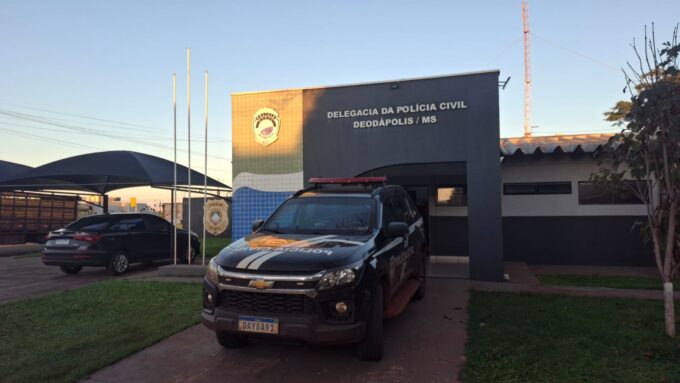 Polícia Civil prende em flagrante autor de homicídio ocorridio em propriedade rural de Deodápolis