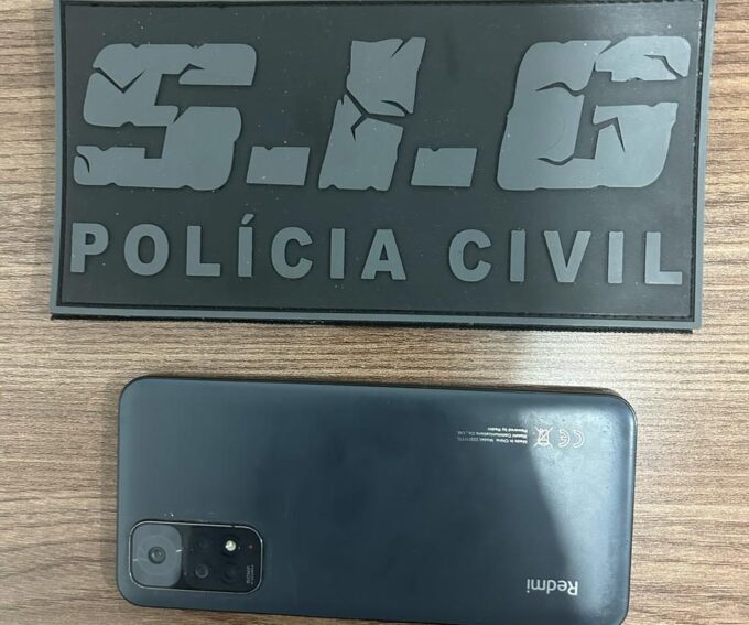 Polícia Civil prende em flagrante suspeito de furto qualificado e recupera celular em Três Lagoas