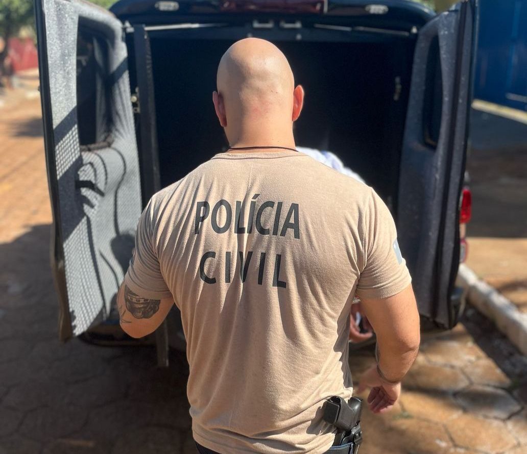 Polícia Civil prende homem em flagrante por ameaça e violência contra mulher em situação de rua, em Bataguassu