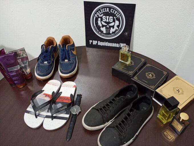 Polícia Civil prende homem em flagrante por furtos na região central de Aquidauana