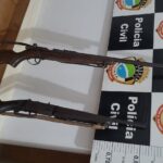Polícia Civil prende suspeito de violência doméstica e apreende armas de fogo em Caarapó