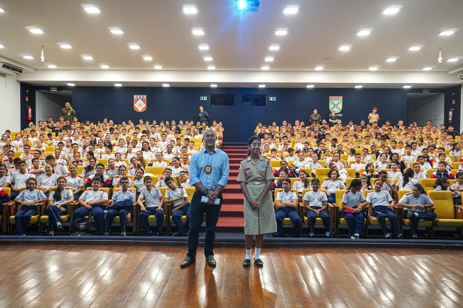 Polícia Civil promove palestras sobre bullying e cyberbullying no Colégio Militar de Campo Grande