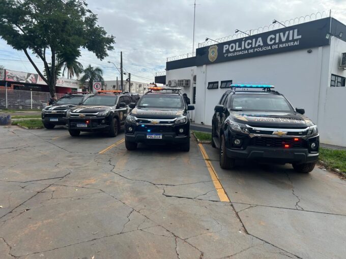 Polícias Civil e Federal desarticulam quadrilha especializada em furtos de caminhões na Operação “Carga Pesada” em Naviraí