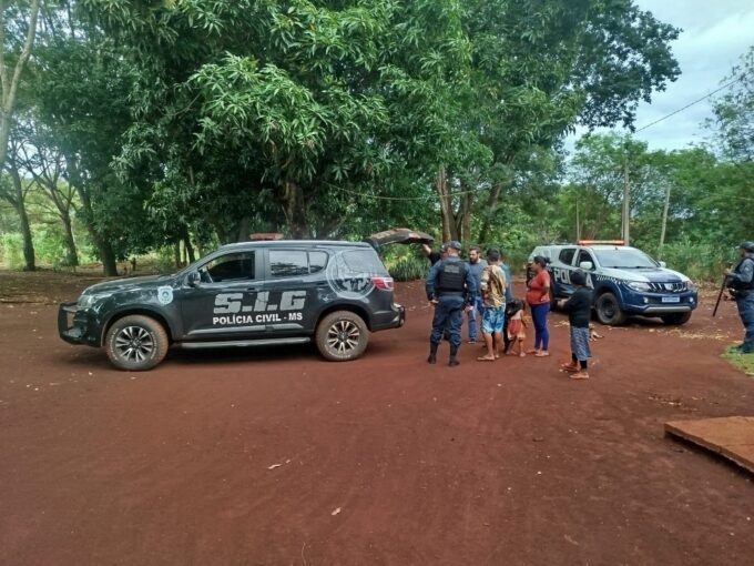 Polícias Civil e Militar identificam e capturam suspeita de triplo homicídio ocorrido em Dourados