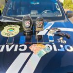 Polícias Civil e Militar prendem indivíduos armados e apreendem drogas e produtos furtados em Três Lagoas