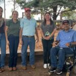 Visita da vereadora Shirlei Pigosso Basso e do vereador Adavilton Brandão à associação Laçador do Bem em Sidrolândia