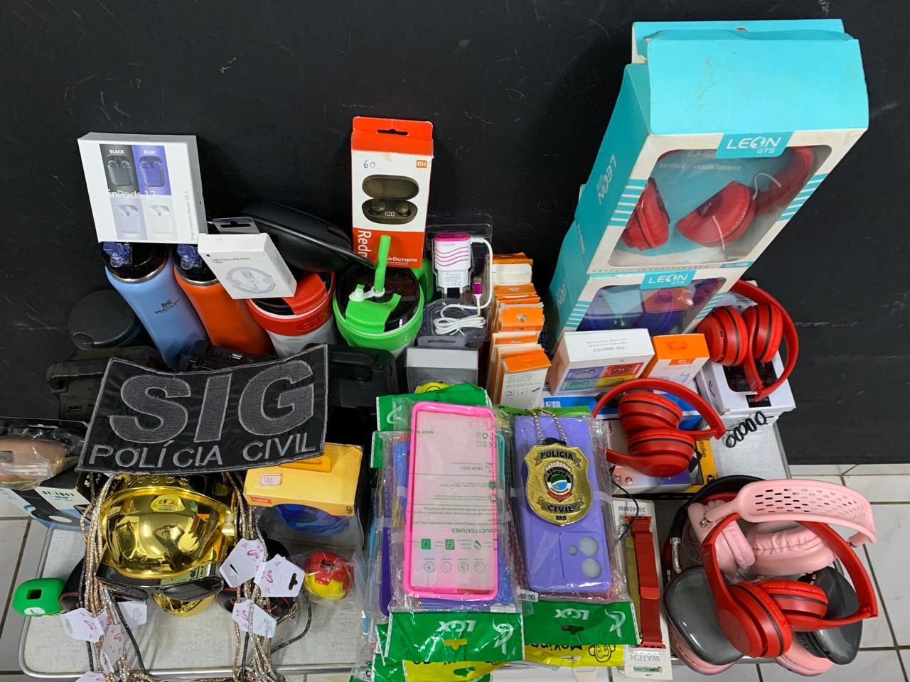 Após prisão por roubo violento, Polícia Civil identifica autor de outros nove furtos a residências e comércios em Naviraí