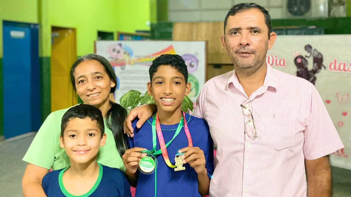 Aquidauanense é prata no Estado e bronze no Brasil em matemática