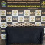 DOF apreende carga milionária de cocaína em tanque de combustível de veículo em Ponta Porã