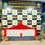 DOF apreende cocaína em Dourados avaliada em R$ 18 milhões