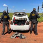 DOF apreende mais de 350 quilos de drogas em Tacuru que seguiam para Minas Gerais