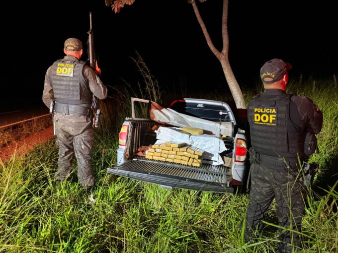 DOF apreende mais de 400 quilos de drogas em Ponta Porã