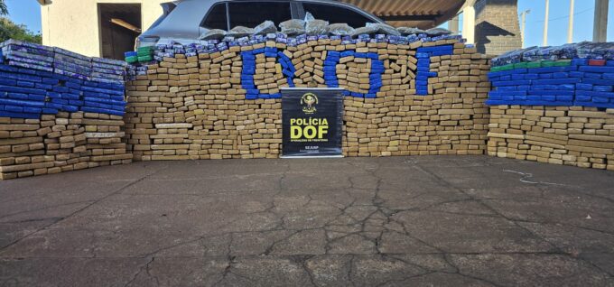 DOF recupera veículo furtado em Pernambuco com mais de uma tonelada de drogas em Maracaju