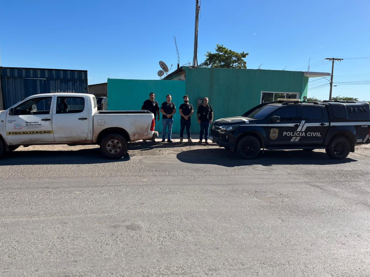 Delegacia de Corumbá realiza fiscalização em empresas de reciclagem na cidade