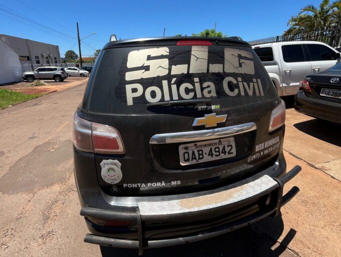 Homem é preso por tentativa de roubo em estacionamento de supermercado em Ponta Porã