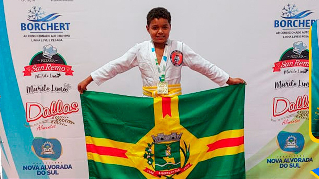 Com 9 anos, João Pedro conquista medalha de ouro em campeonato estadual