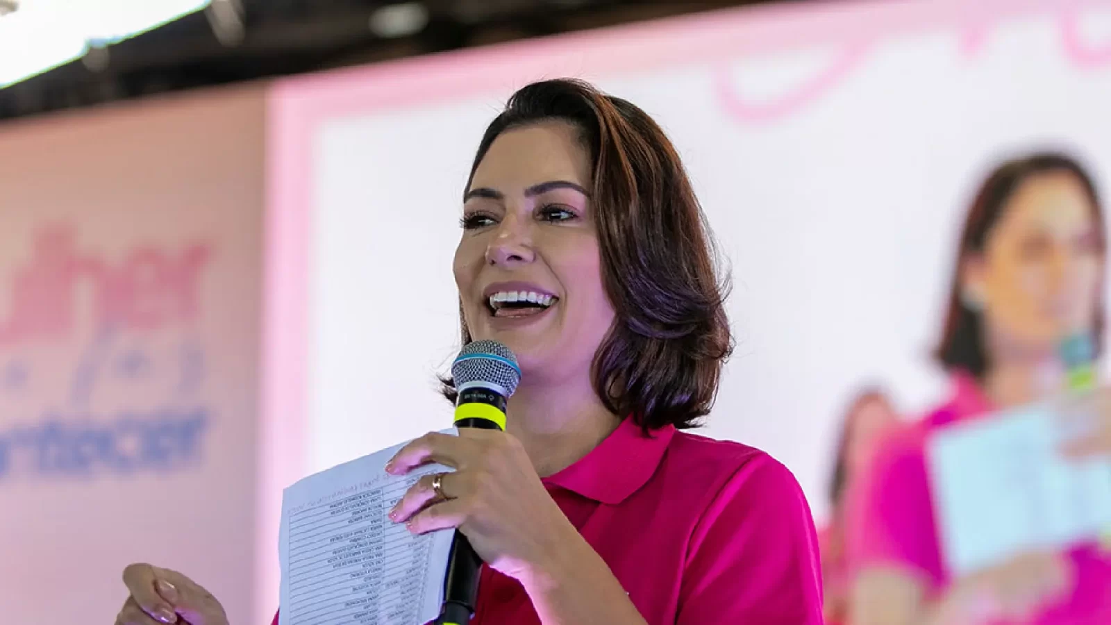 Michelle Bolsonaro volta a MS para encontro de mulheres conservadoras em Sidrolândia