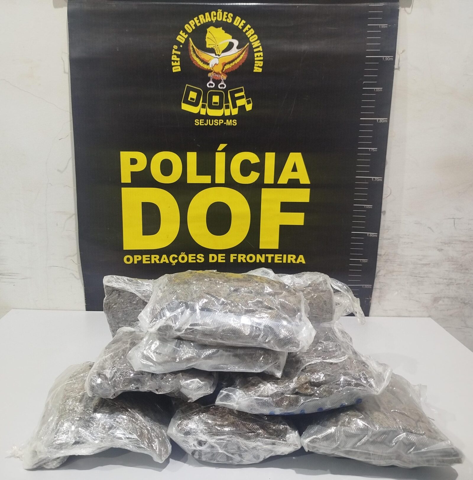 Passageira de aplicativo que seguia com droga junto ao corpo é presa pelo DOF em Maracaju