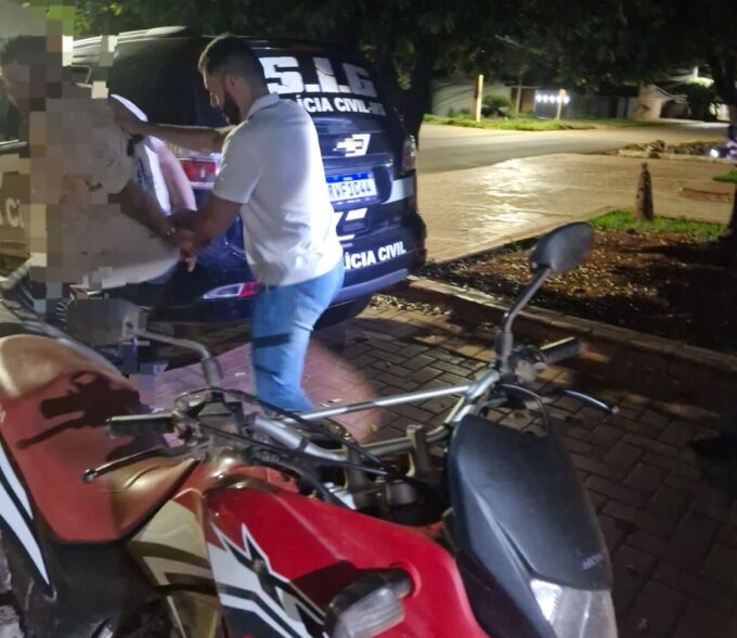 Polícia Civil captura em Rio Verde, homem que tentou matar a ex-mulher em São Gabriel do Oeste