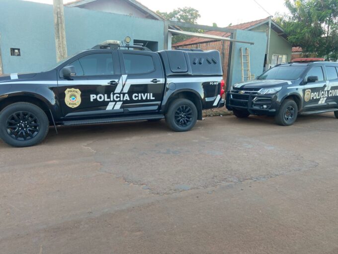 Polícia Civil cumpre mandado de prisão de autor de homicídio ocorrido no mês de Janeiro em São Gabriel do Oeste