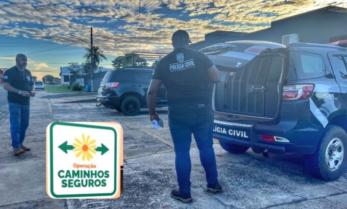 Polícia Civil cumpre mandado de prisão definitiva em Amambai por estupro de vulnerável