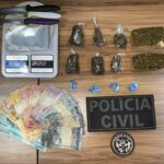 Polícia Civil fecha boca de fumo e prende suspeito de tráfico em Bela Vista