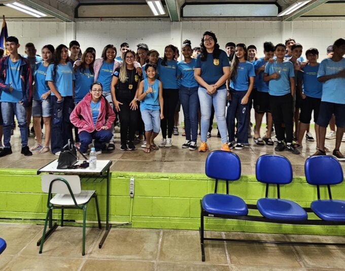 Polícia Civil palestra sobre abuso sexual a alunos de escola pública em Corumbá