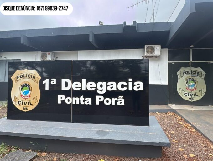Polícia Civil prende em flagrante suspeito de homicídio Ponta Porã