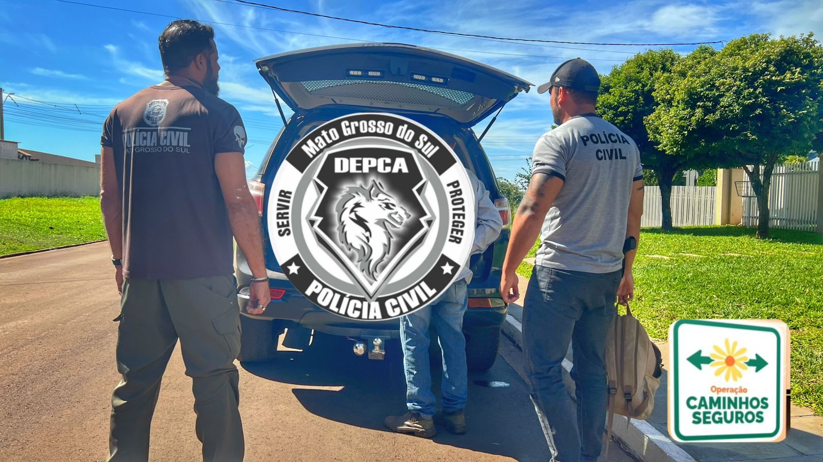 Polícia Civil prende homem por Estupro de Vulnerável em Amambai, durante Operação Caminhos Seguros