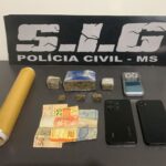 Polícia Civil prende homem por tráfico de drogas em Aparecida do Taboado