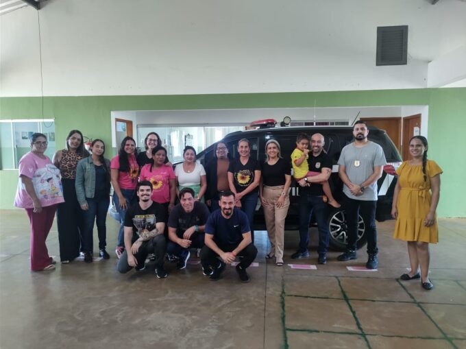 Polícia Civil realiza palestra educativa em escola do Assentamento São Joaquim, em Selvíria