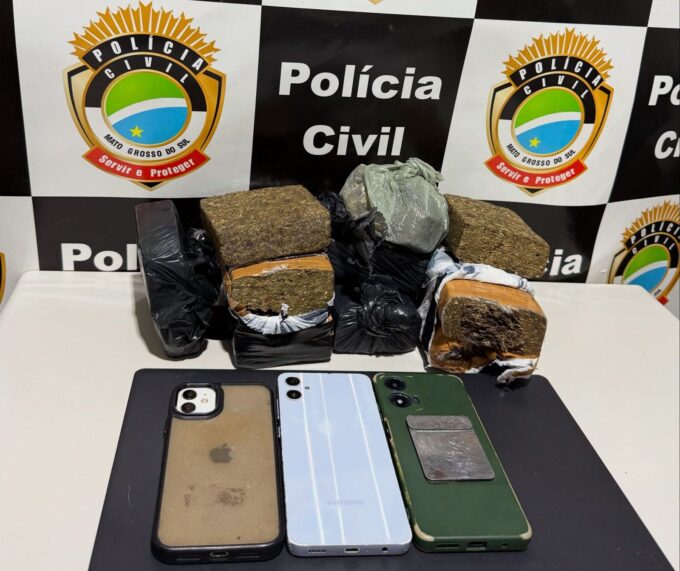 Polícias Civil e Militar prendem casal por tráfico de drogas em Inocência