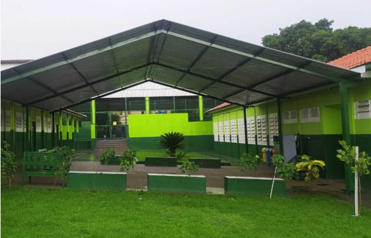 Reforma de escola estadual feita por detentos será inaugurada na Capital