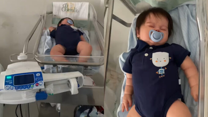 Mulher leva bebê reborn ‘com muita dor’ para ser atendido em UPA