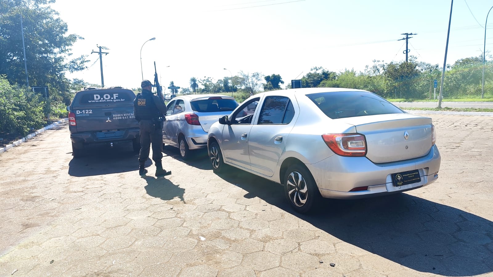 Veículos roubados no Estado de São Paulo são recuperados pelo DOF em Anaurilândia