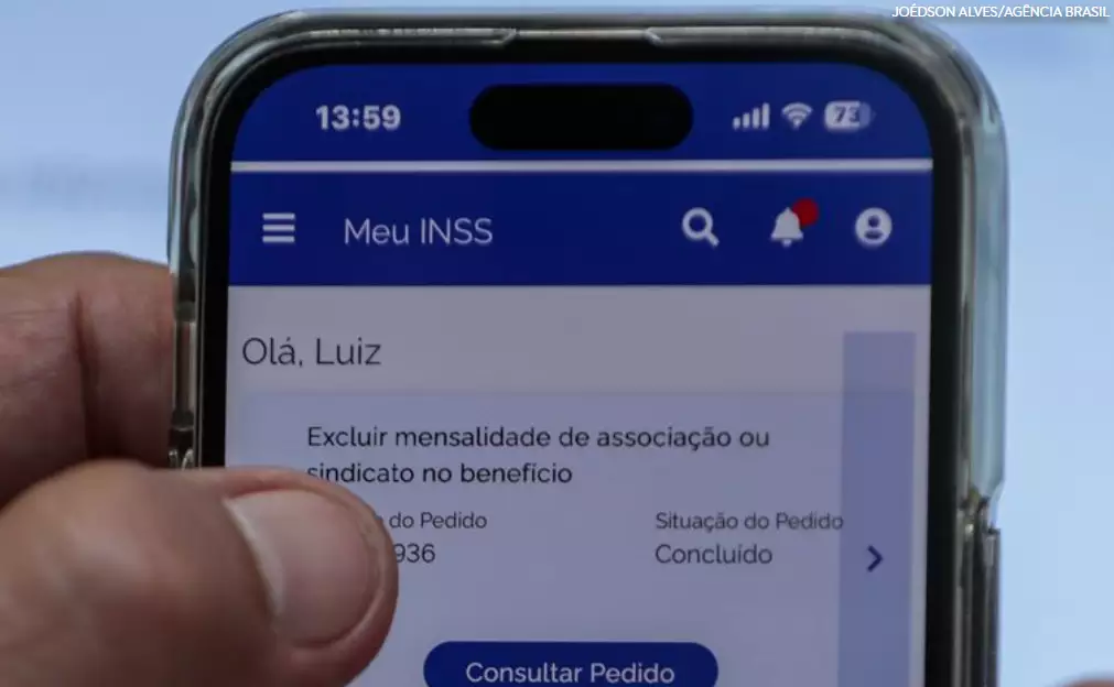 Canal oficial para reembolso de desconto indevido é o Meu INSS