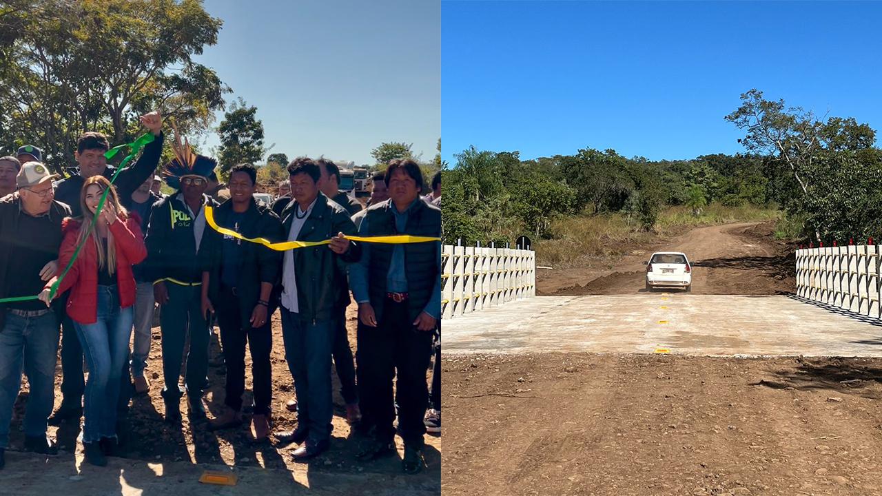 Prefeitura Municipal inaugura a nova ponte do Rio Cortado e reforça compromisso com o progresso e respeito às comunidades indígenas