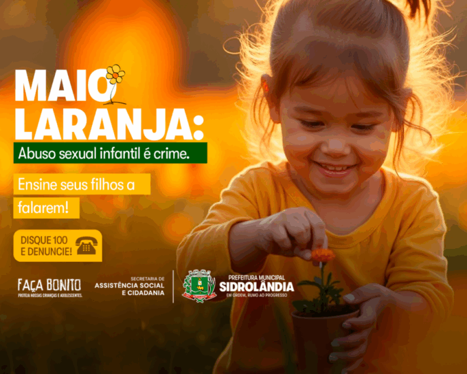 Maio Laranja: combate ao abuso e à exploração sexual infantil